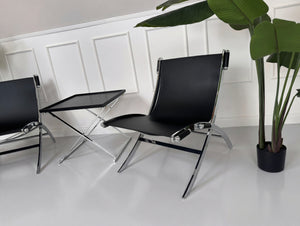 Flexform Timeless Chair Stuhl Leder Schwarz Citterio – Detailansicht | Aaron GmbH