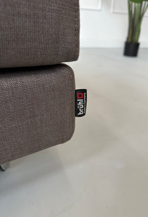 Brühl Fourtwo Ecksofa Stoff Grau Taupe – Ansicht 3