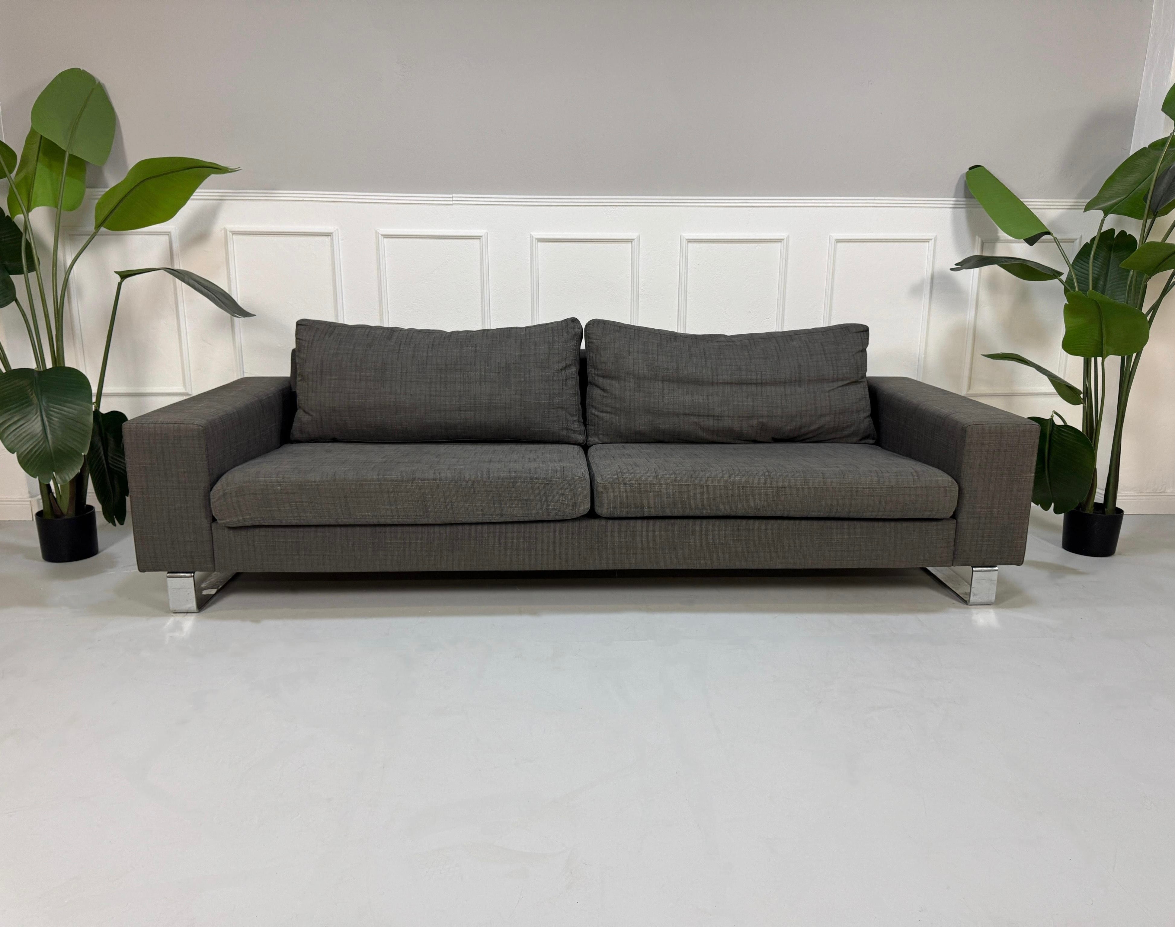 Gebrauchtes BoConcept Sofa vor einer Wand
