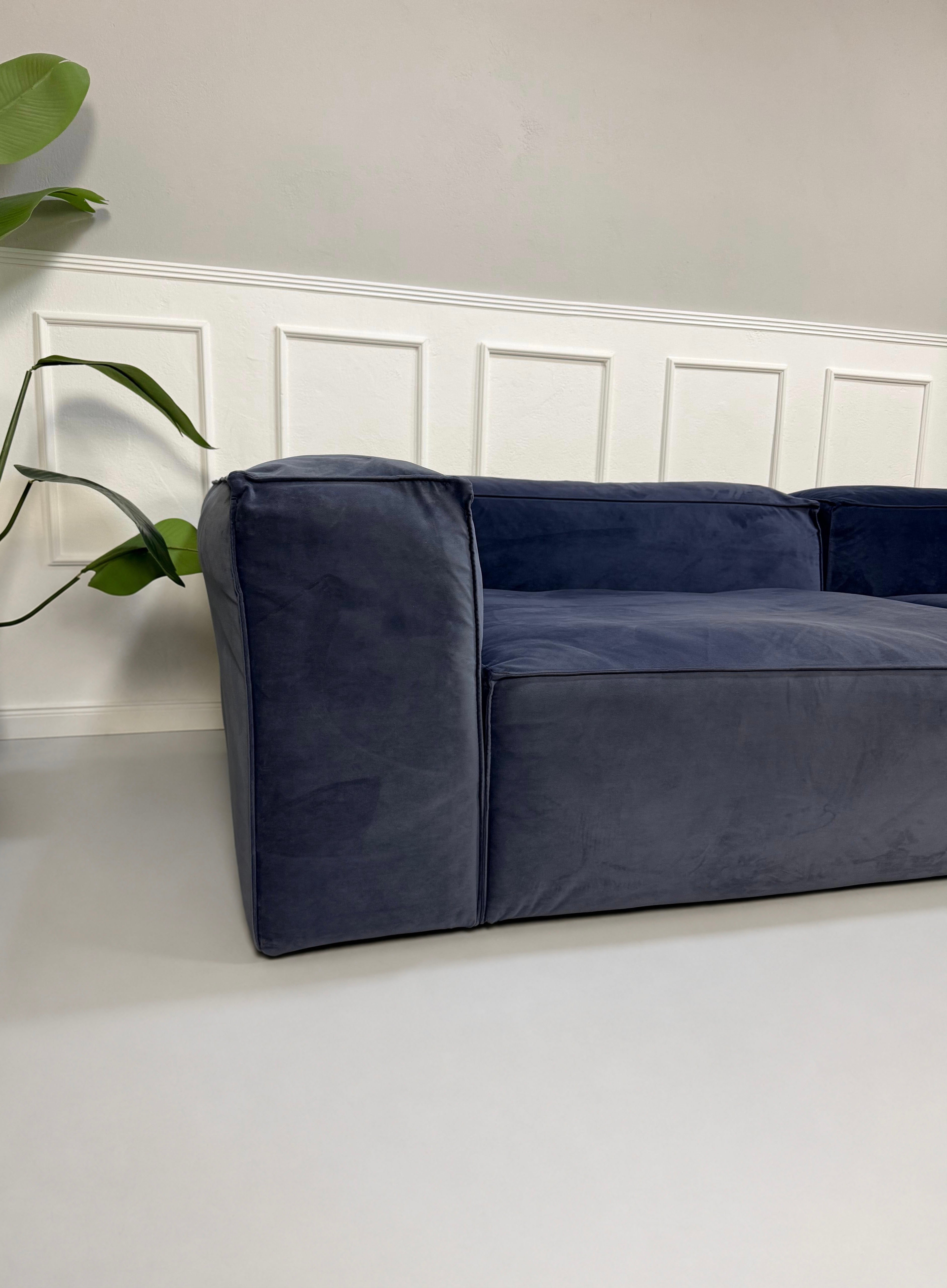 Bolia Cosima Sofa Beige Cord Fabric Couch Large Corner