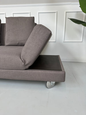 Brühl Fourtwo Ecksofa Stoff Grau Taupe – Ansicht 4